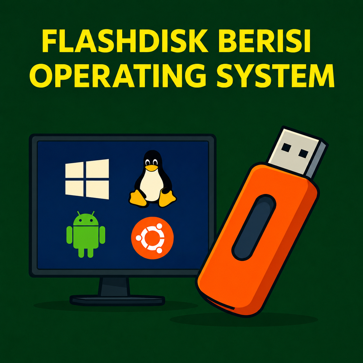 Flashdisk Berisi Operating System